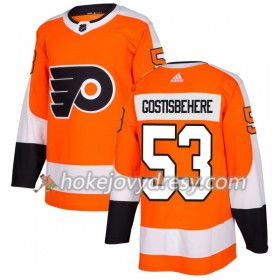 Pánské Hokejový Dres Philadelphia Flyers Shayne Gostisbehere 53 Adidas 2017-2018 Oranžová Authentic